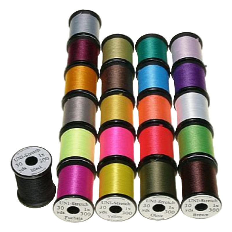UNI Stretch Floss|Black|Chartreuse|Chinese Red|Orange|Purple|White|Wine|Yellow