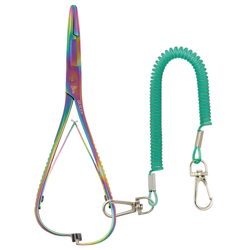 Dr. Slick Prism Mitten Scissor Clamp with Lanyard