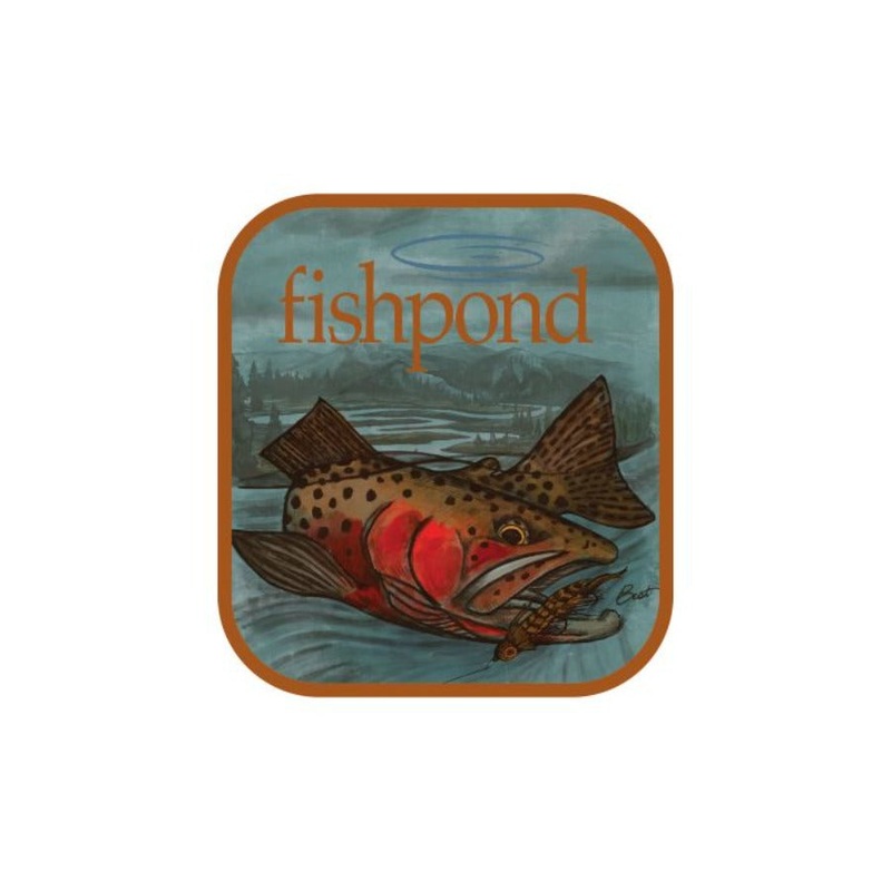 Fishpond Drop Off Sticker|One Size