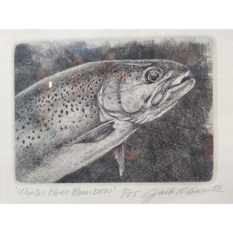 Jack L. Cowin – Winter River Rainbow – Fine Art Print