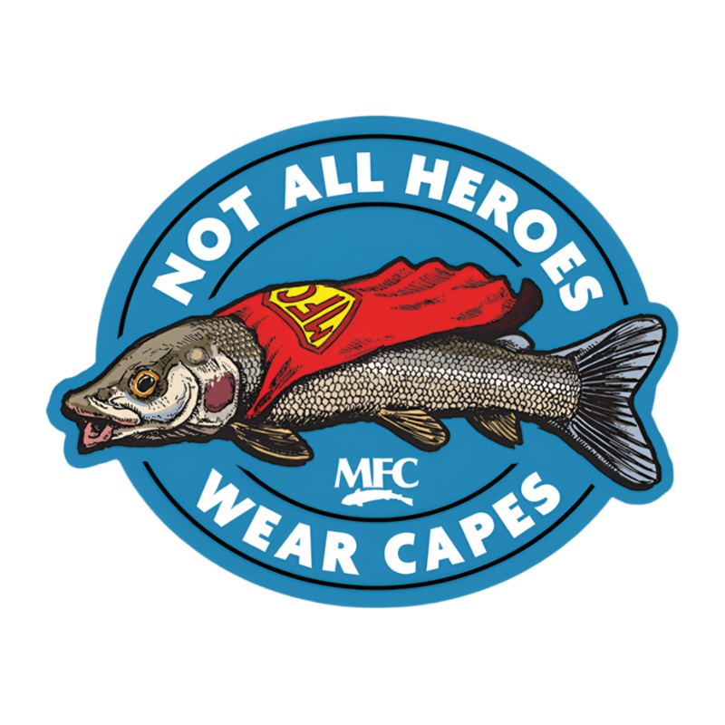 MFC Hero Cape Signature Sticker