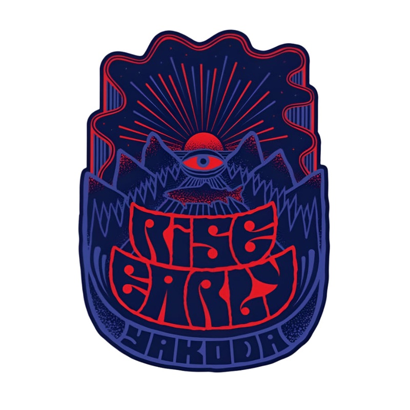 Yakoda Red Eye Sticker|One Size