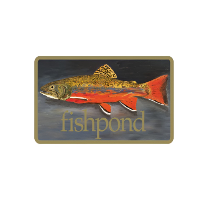 Fishpond Brookie Sticker|One Size