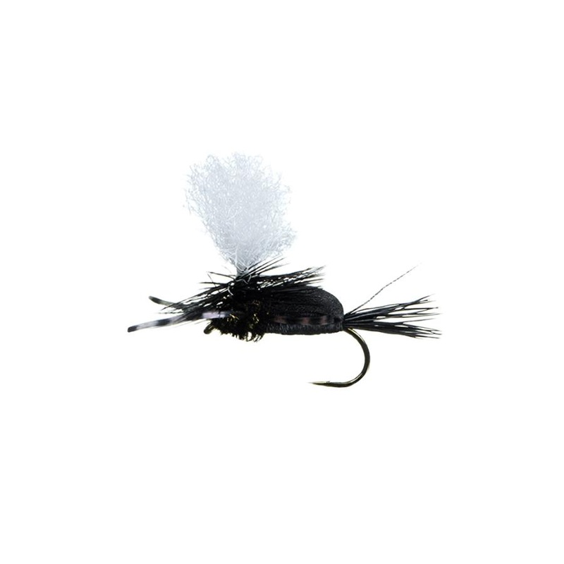 MFC Flies Para-Humpy Dry Fly|Black|12|14