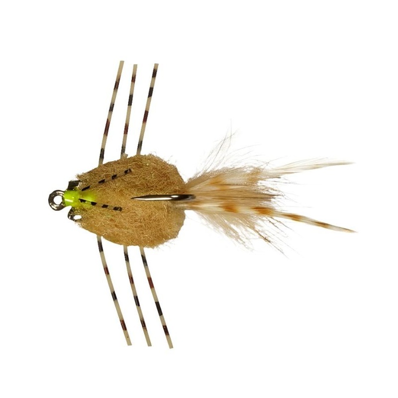 Rainy’s Flies Colby’s Casa Blanca Raghead Crab Saltwater Fly