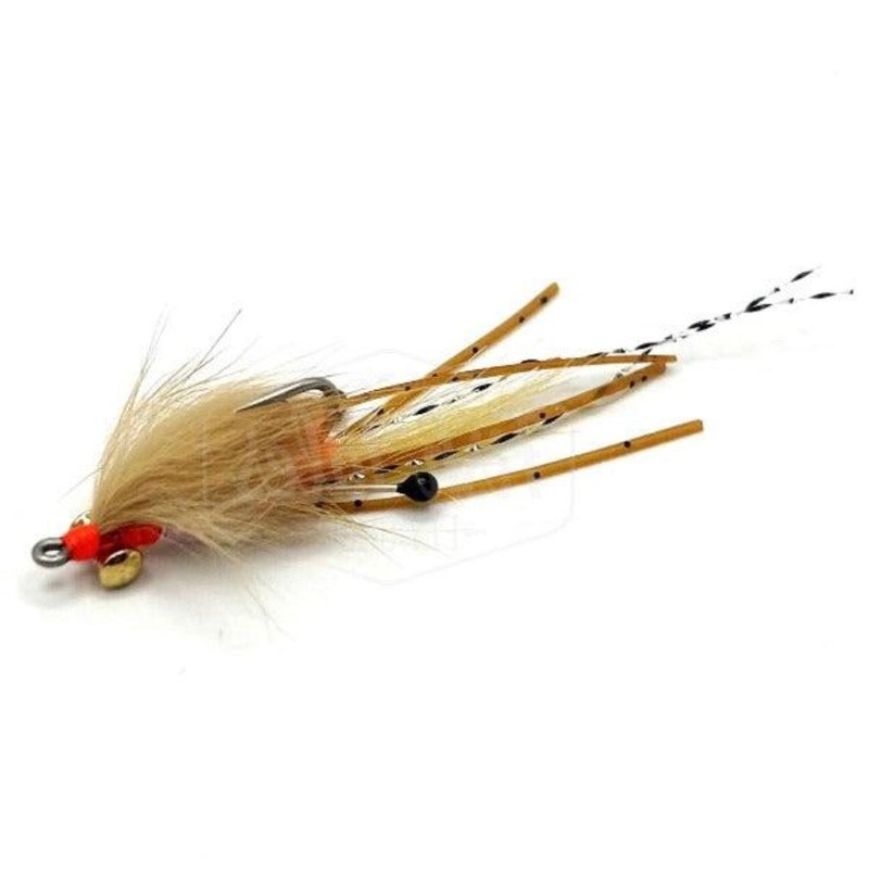 Ray’s Peterson Spawning Shrimp Saltwater Flats Fly – Heavy