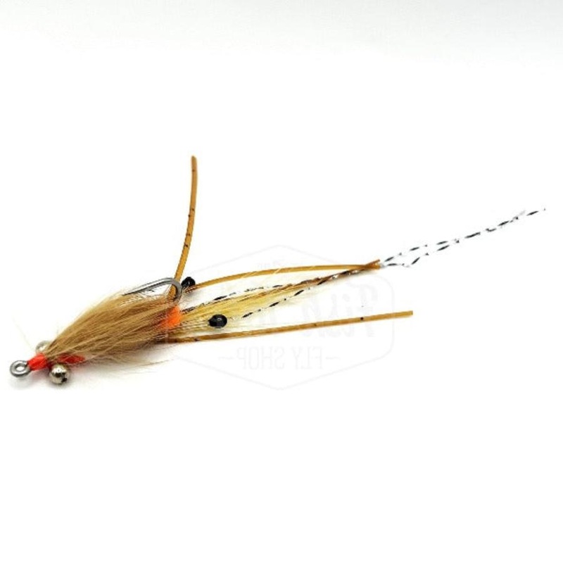 Ray’s Peterson Spawning Shrimp Saltwater Flats Fly – Light