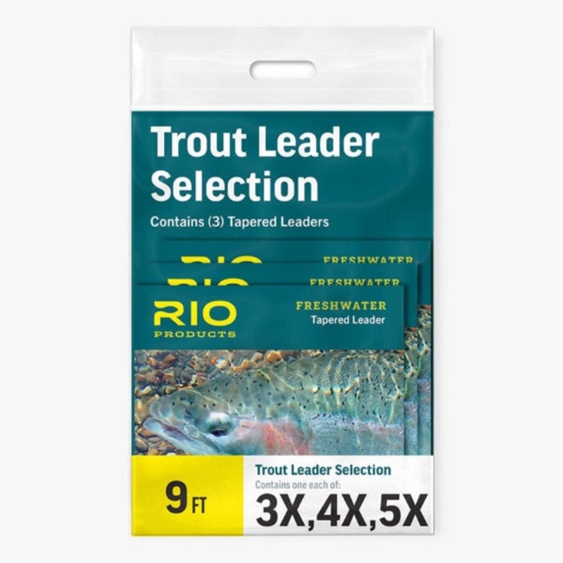 Rio Powerflex Trout Leader Selection 3-Pack