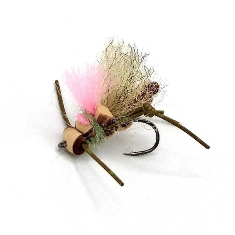 Catch Flies John Deere Hopper Foam Dry Fly