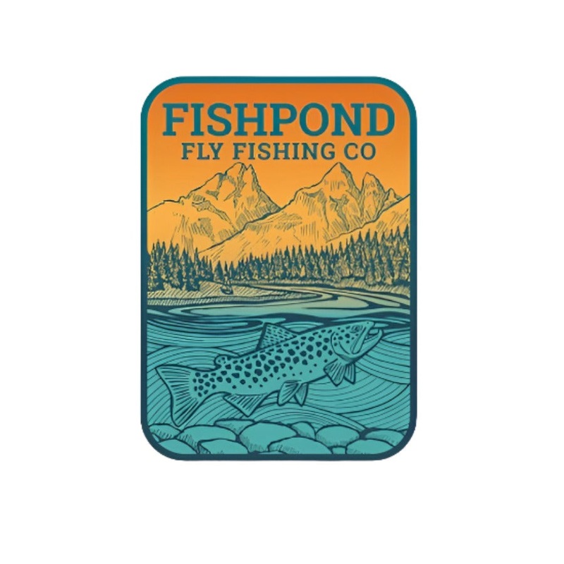 Fishpond Solitude Sticker|One Size