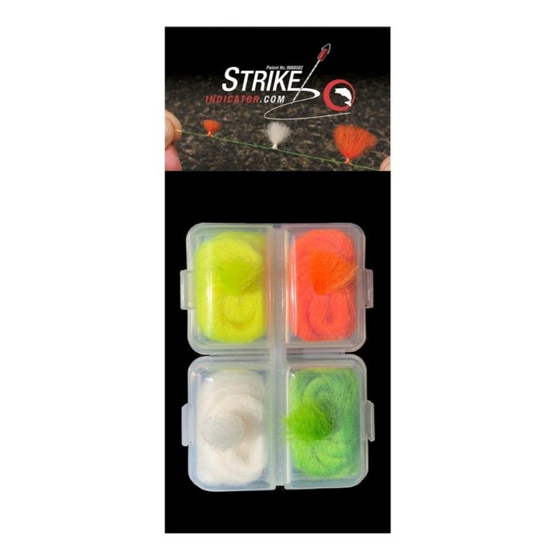 New Zealand Strike Indicator Wool Dispenser 4-Pack
