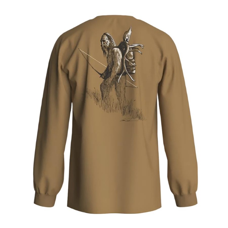 Rep Your Water Backcountry Squatch Long Sleeved Tee