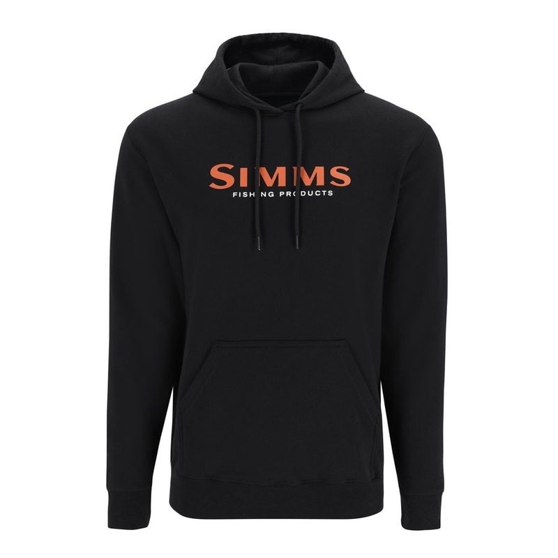 Simms Adult Logo Hoody|Black|Small|Medium|Large|X-Large|XX-Large