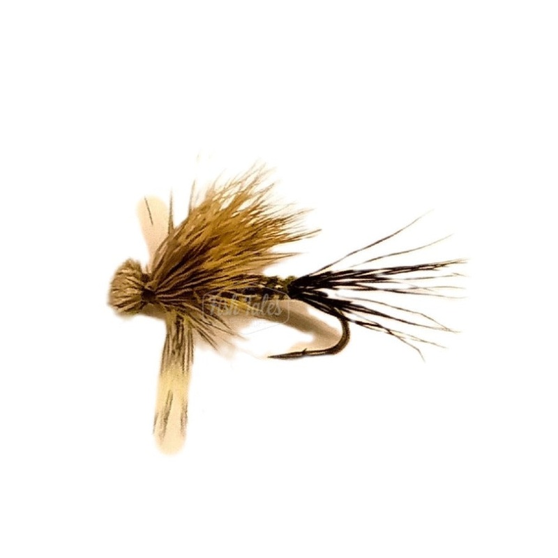 Solitude Flies Hair Wing Dun Green Drake Dry Fly