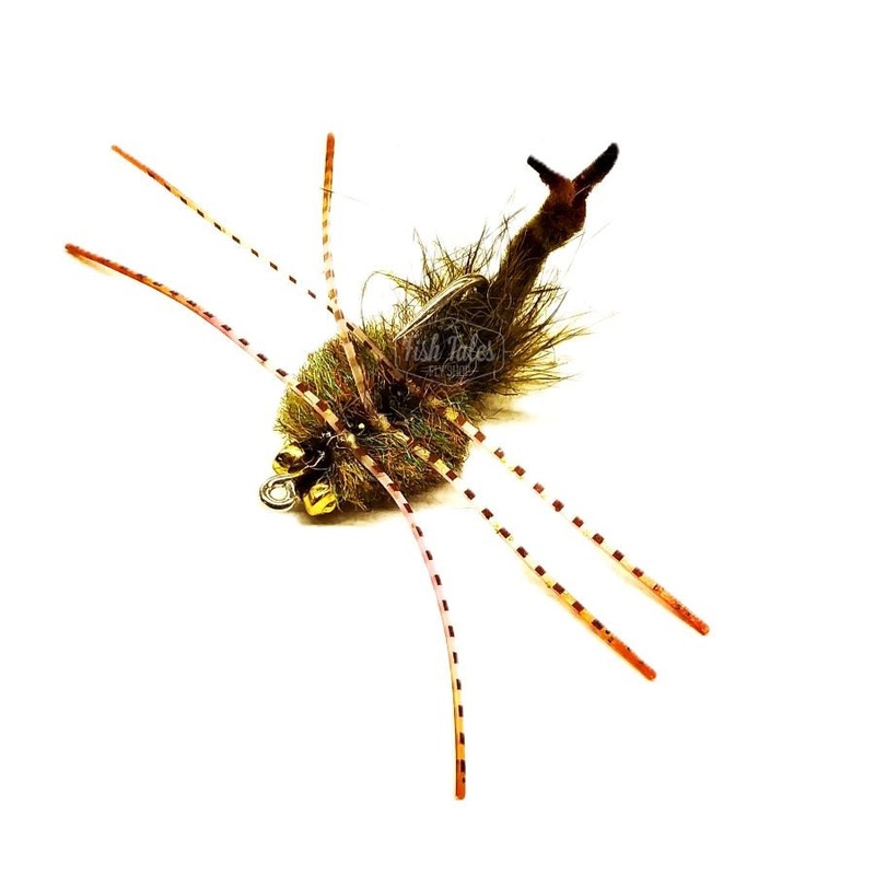 EP Flies EP Strong Arm Crab Saltwater Flats Fly