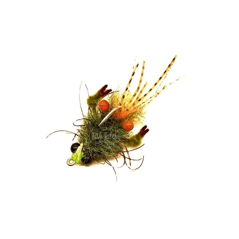 EP Flies Mini Tarantula EP Crab Saltwater Flats Fly