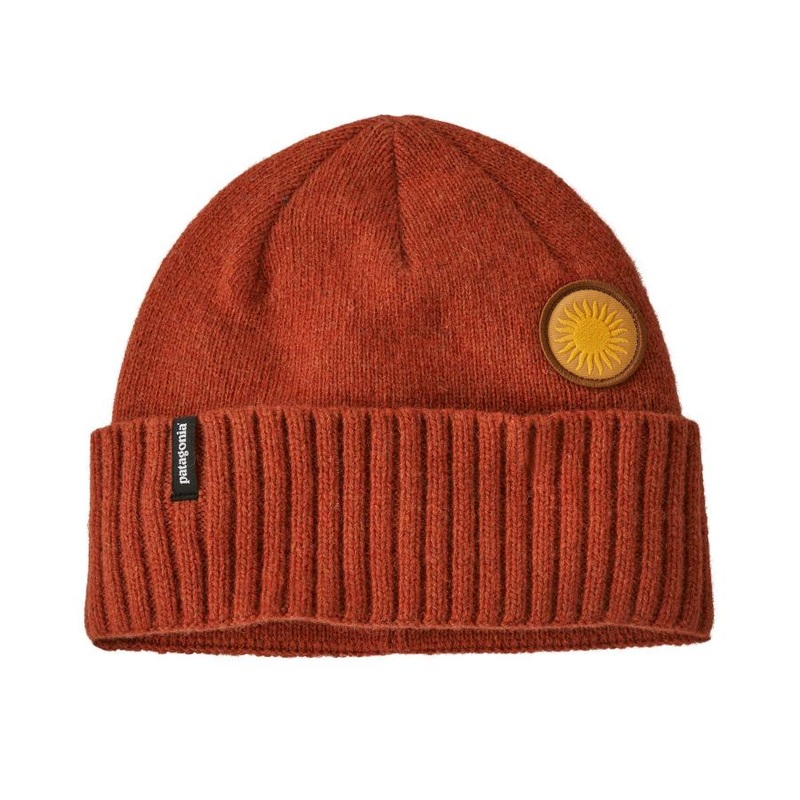 Patagonia Brodeo Beanie|Spirited Sun: Burnished Red