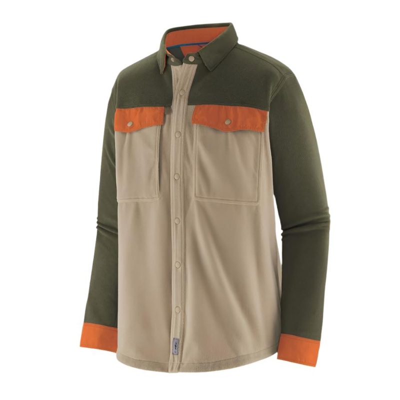 Patagonia Men’s Long Sleeved Early Rise Fleece Fishing Shirt
