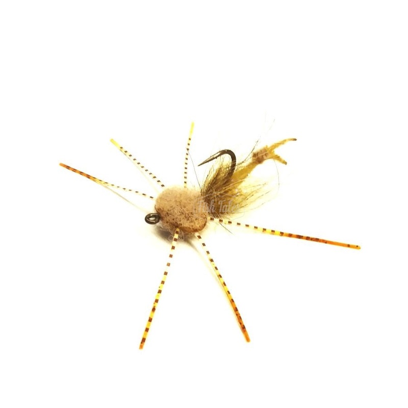 Ray’s Velcro Strong Arm Crab Saltwater Flats Fly – Blind