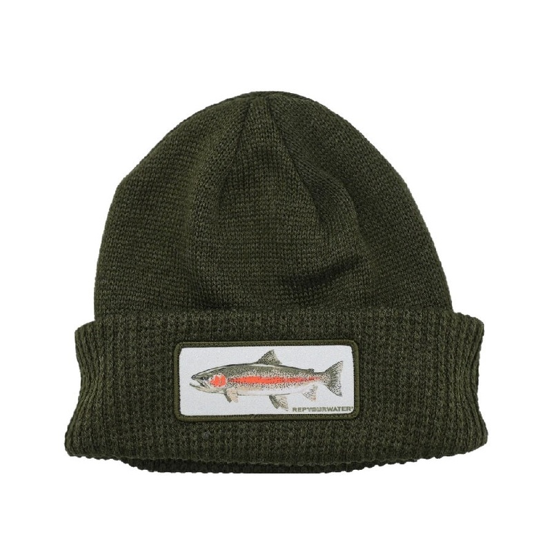Rep Your Water Coldwater Rainbow Knit Hat