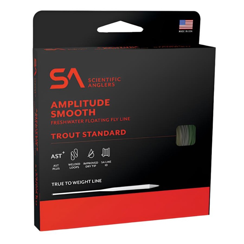 SA Amplitude Smooth Trout Standard Floating Fly Line