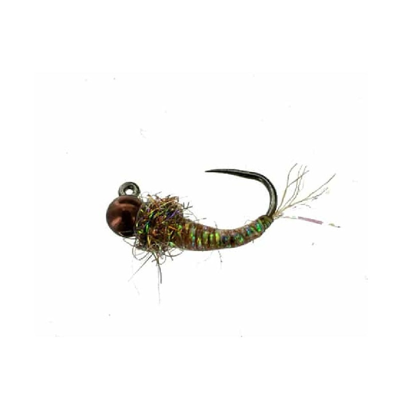 Catch Flies B Smo’s Jigged Larva Barbless Jig Nymph