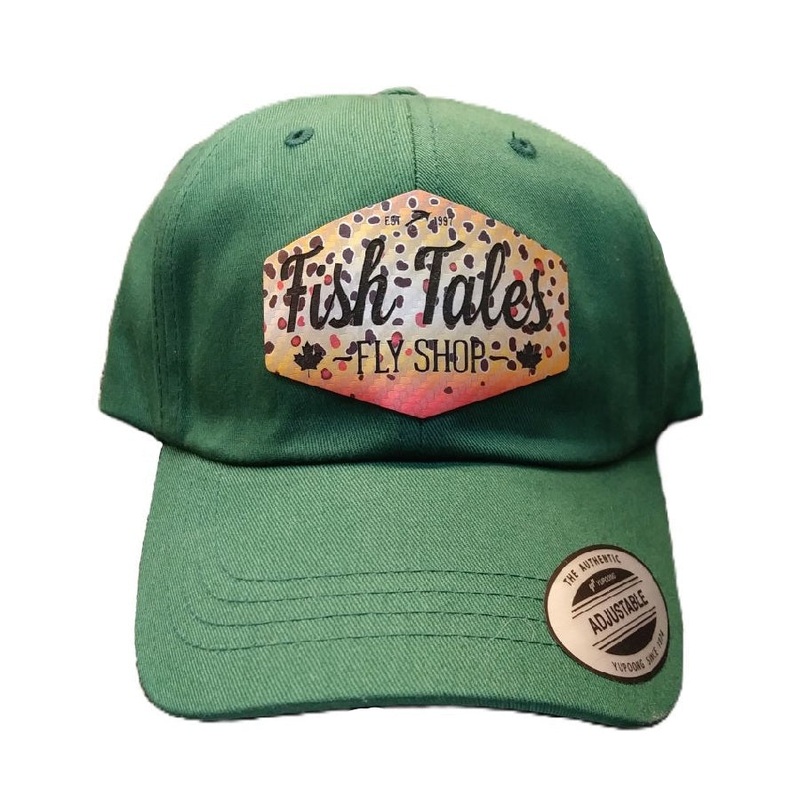 Fish Tales Brown Trout Logo Patch LoPro Classic Dad Cap