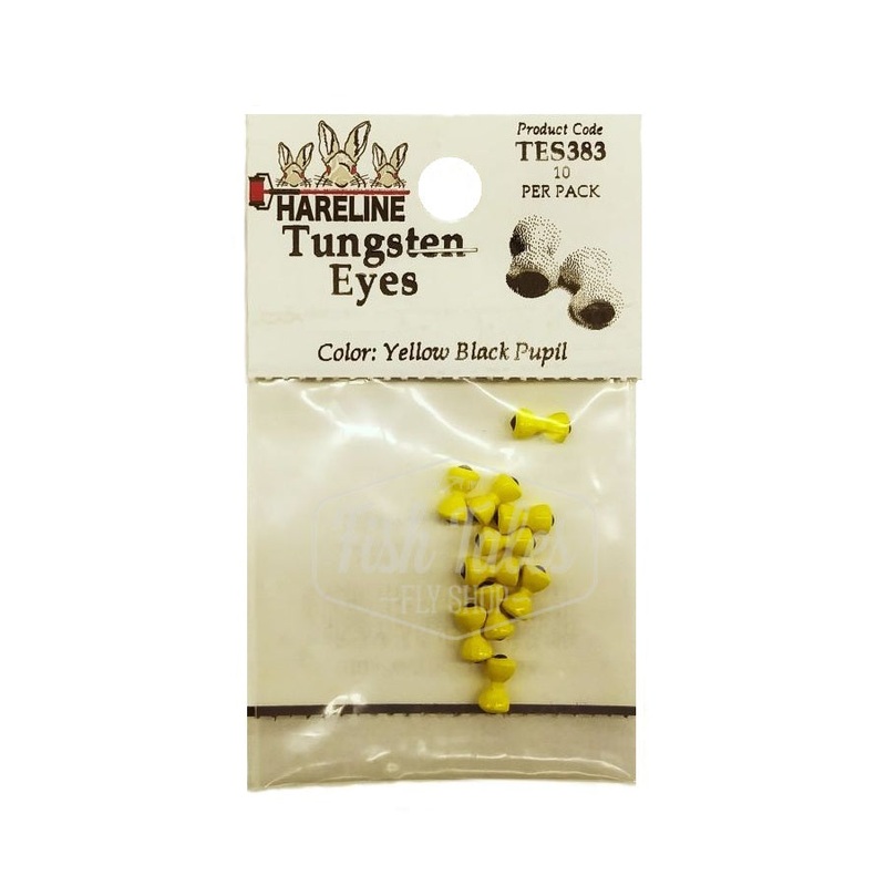 Hareline Tungsten Painted Dumbbell Eyes