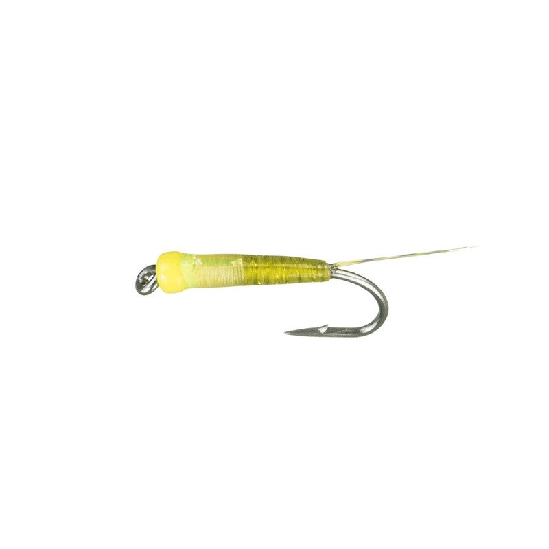 MFC Flies Glass Bullet Nymph|Olive/Yellow|16
