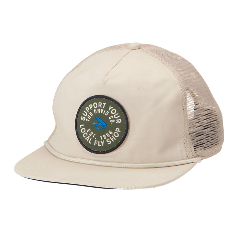 Orvis Fly Shop Rope Hat|Pale Stone