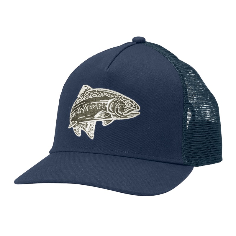 Orvis Trout Trucker Hat|Navy