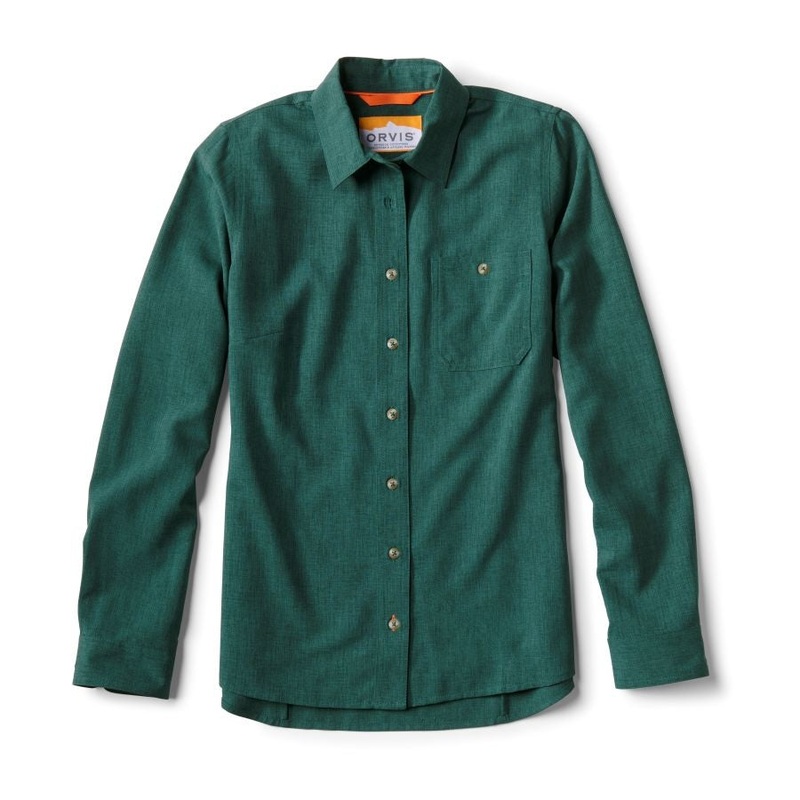 Orvis Women’s Tech Chambray Long Sleeved Work Shirt