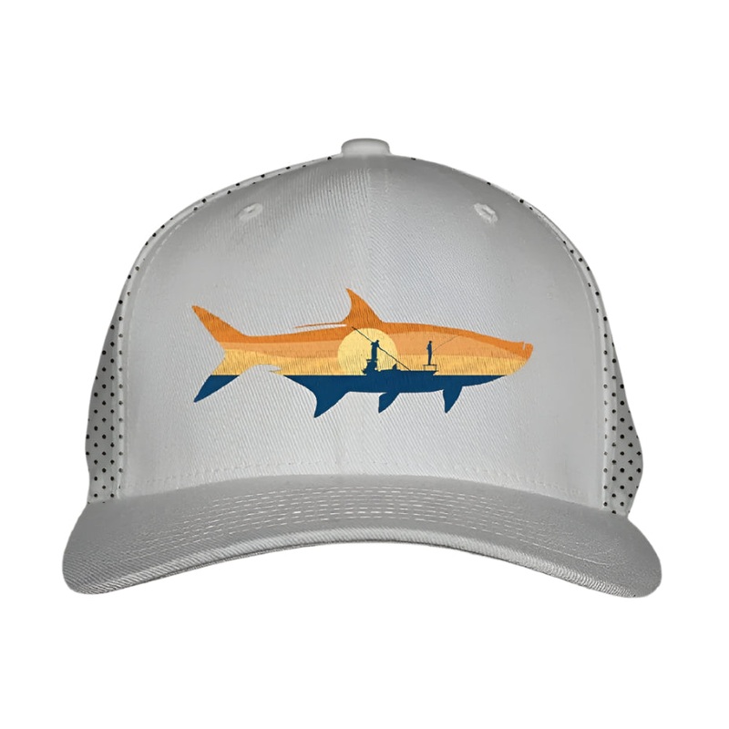Rep Your Water Tarpon Sunrise Performance Fit Trucker Hat