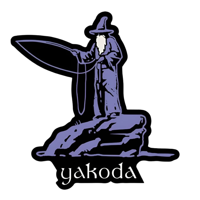 Yakoda Fish Wizard Sticker|One Size