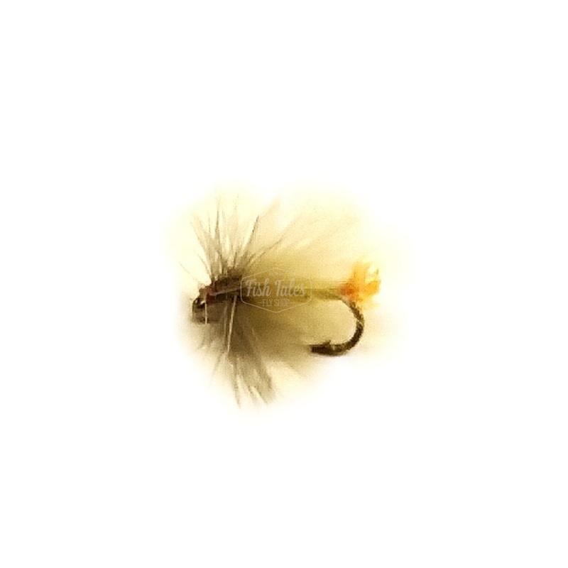 YFG Flies CDC Sally Dry Fly|Yellow|14