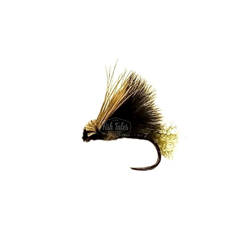 YFG Flies Pav’s Elk Butt Caddis Dry Fly
