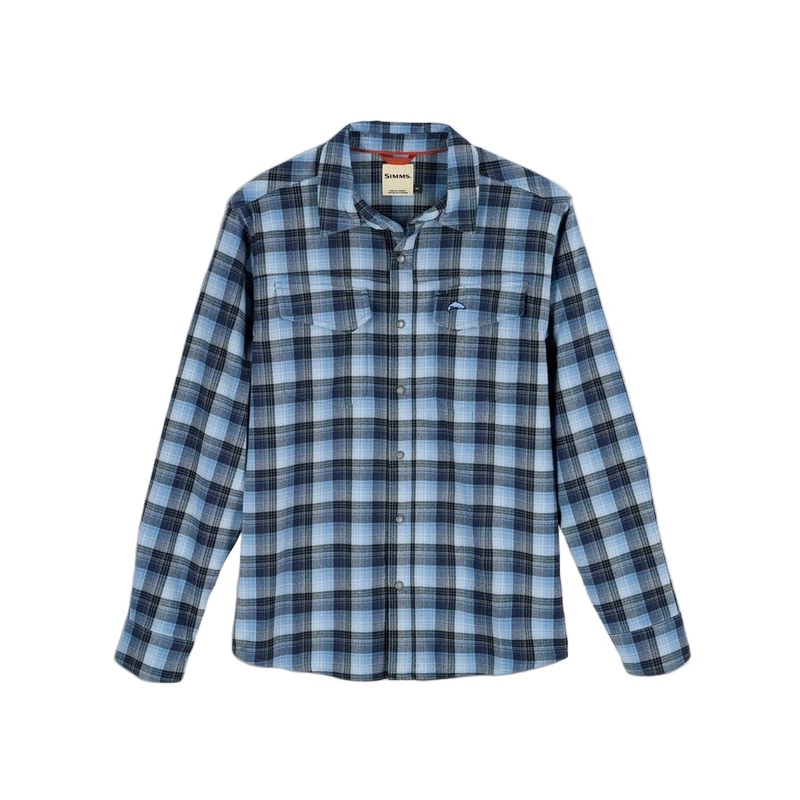 Simms Men’s Gallatin Long Sleeved Flannel Shirt