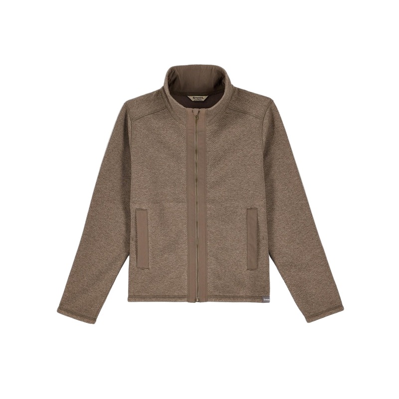 Simms Women’s Harbor Fleece Zip Front Jacket