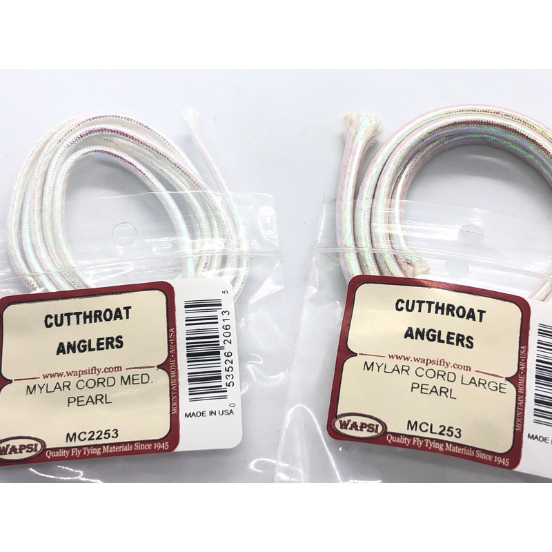 Wapsi Mylar Cord @40% Off|Medium|Large|Small|Pearl