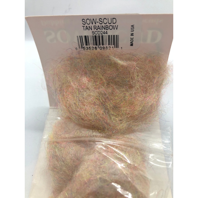 Wapsi Sow-Scud Dubbing Tan Rainbow