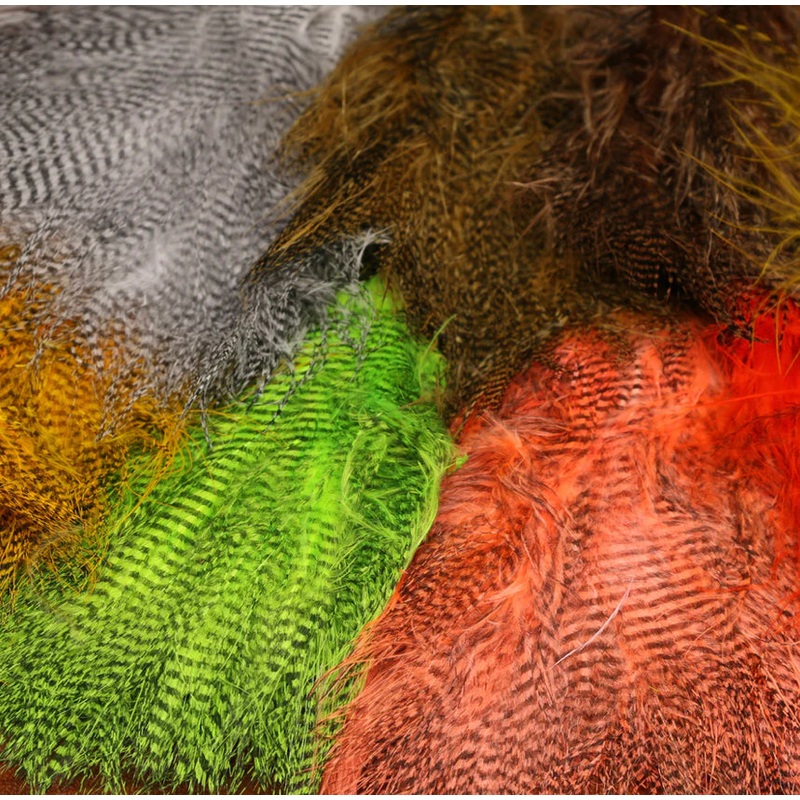 Fine Black Barred Marabou Feathers