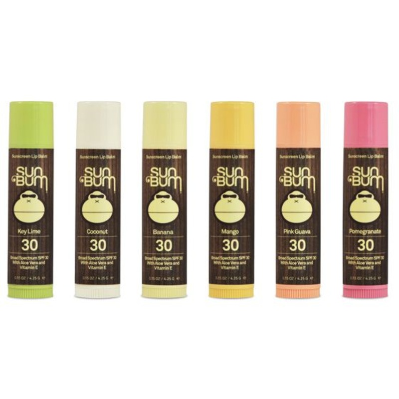 Sun Bum Lip Balm SPF 30|Mango|Kiwi|Pomegranate