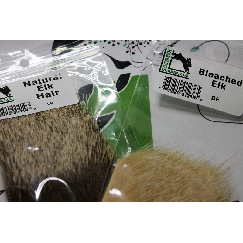 Elk Hair|Natural|Bleached