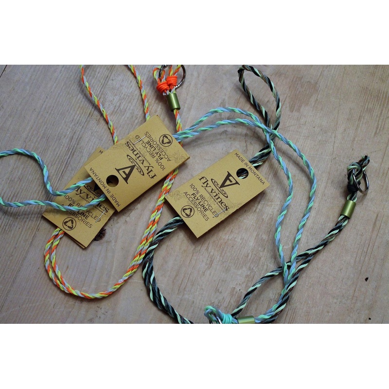 Flyvines Lanyard|Slate Blue/Olive Braid|Yellow/Lt. Blue/Orange|Lt. Blue/Lt. Green/Grey