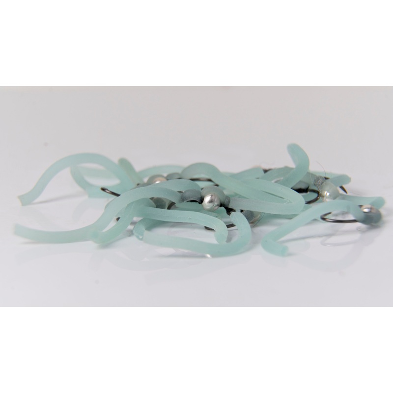 Glow N the Dark Squirmy Worm|Lead Wraps|3.0|3.5|4.0