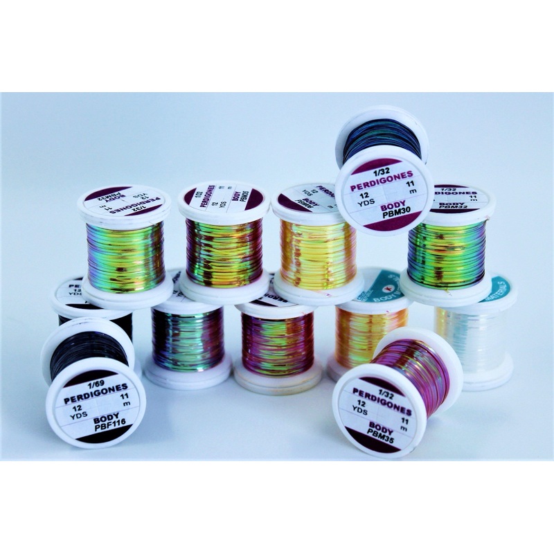 Hends Perdigones Pearl Body|Fine|Medium|1 Transparent-semi iridiscent|4 Ochre|6 Yellow|8 Red|30 Black|32 Olive Brown|34 Olive|35 Cinnamon|44 Dark Copper|45 Black-Copper Shine|106 Pink|114 Violet|116 Black Blue|134 Light Olive|220 Deep Green|233 Brown