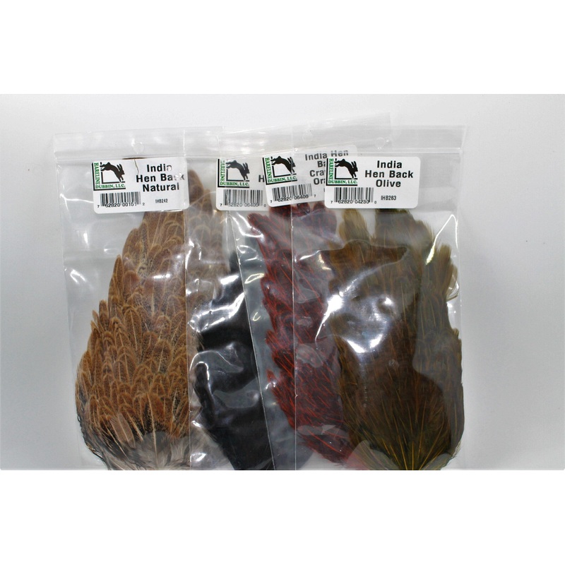 India Hen Back|Prince Brown|Natural|Olive|Black