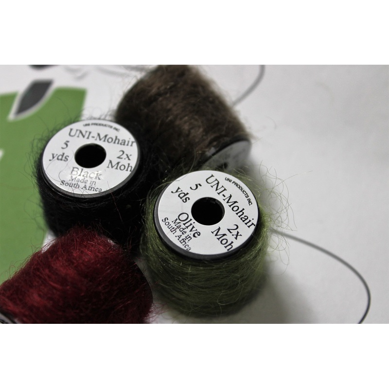 Mohair Yarn|Black|Olive|Wine|Brown
