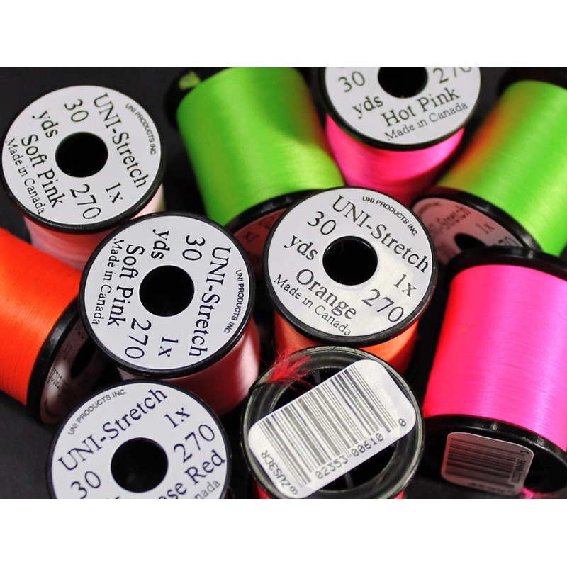 Uni Nylon Stretch|green|hot pink|orange|soft pink|chinese red