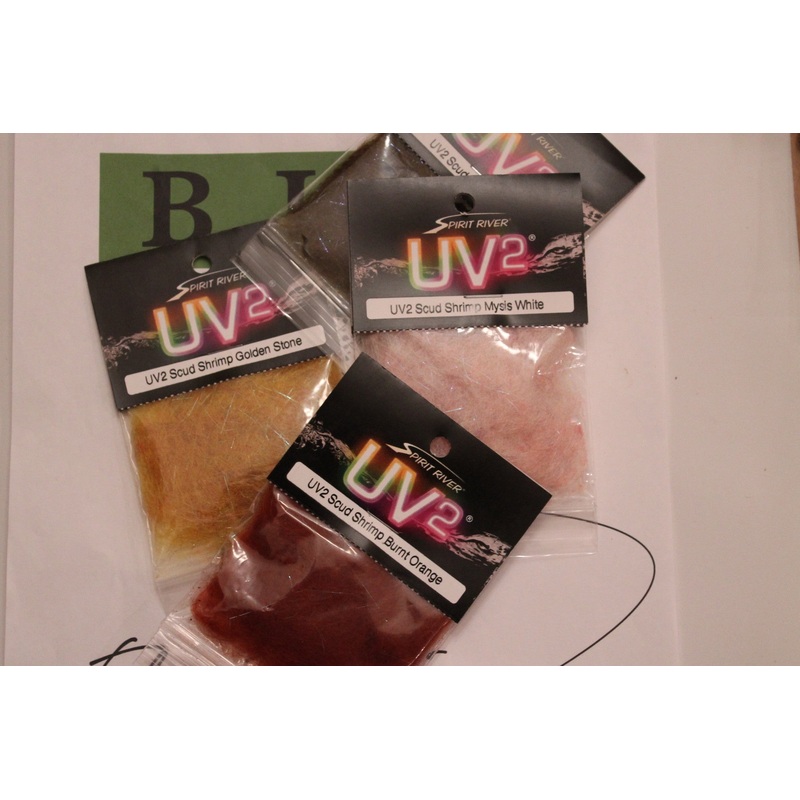 UV2 Scud/Shrimp Dubbing|Dark Stone|Mysis White|Olive|Grey|Golden Stone|Burnt Orange|Tan|Fl. Orange